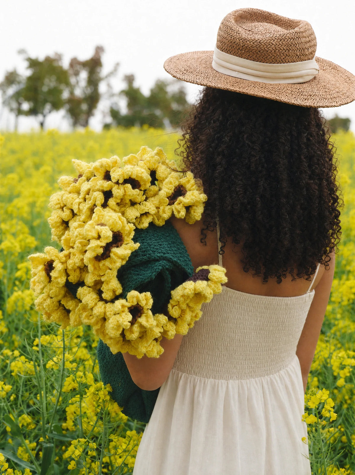 Bouquet Blanket - Golden Sunflower