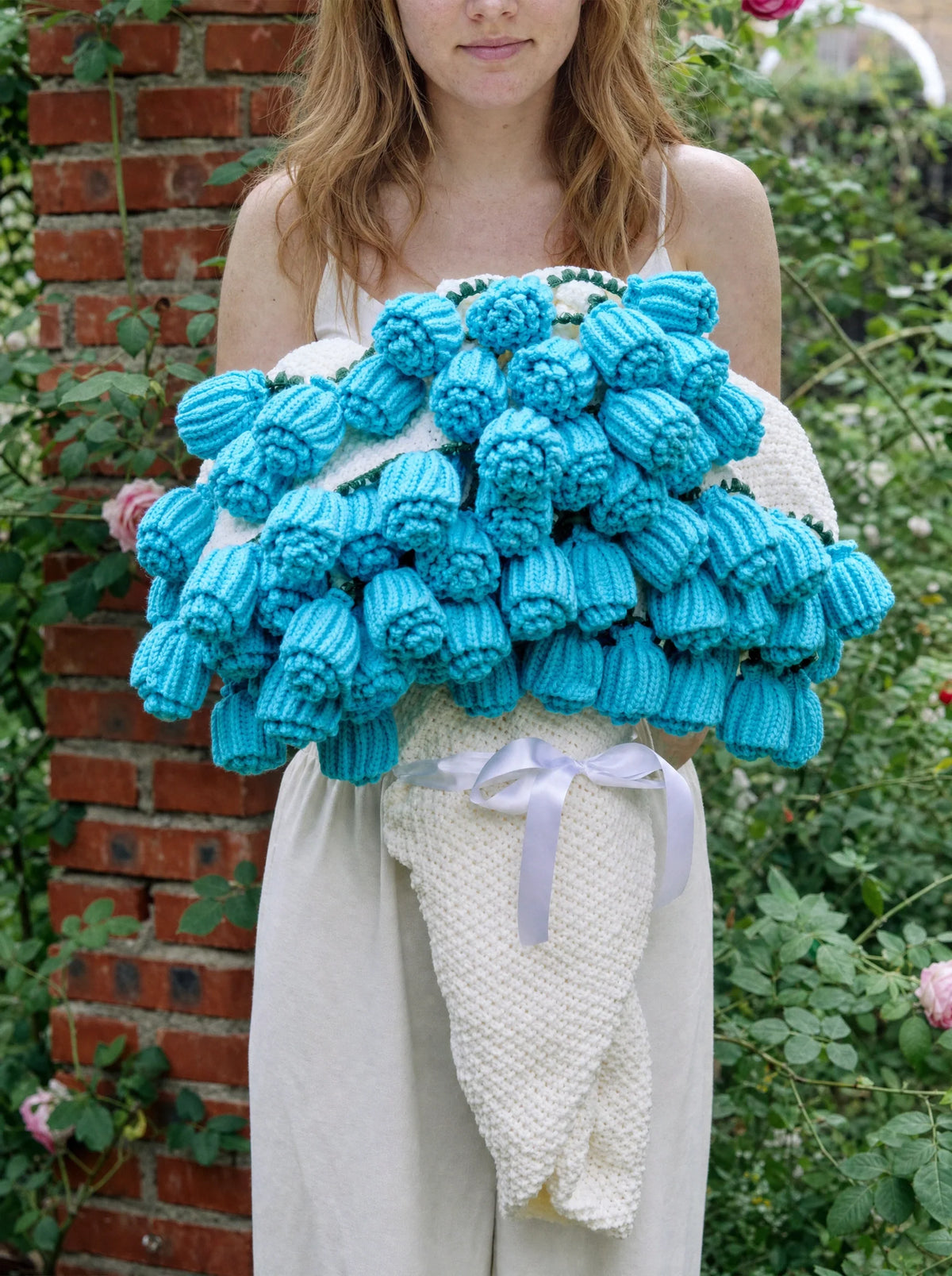 Bouquet Blanket - Ocean Rose
