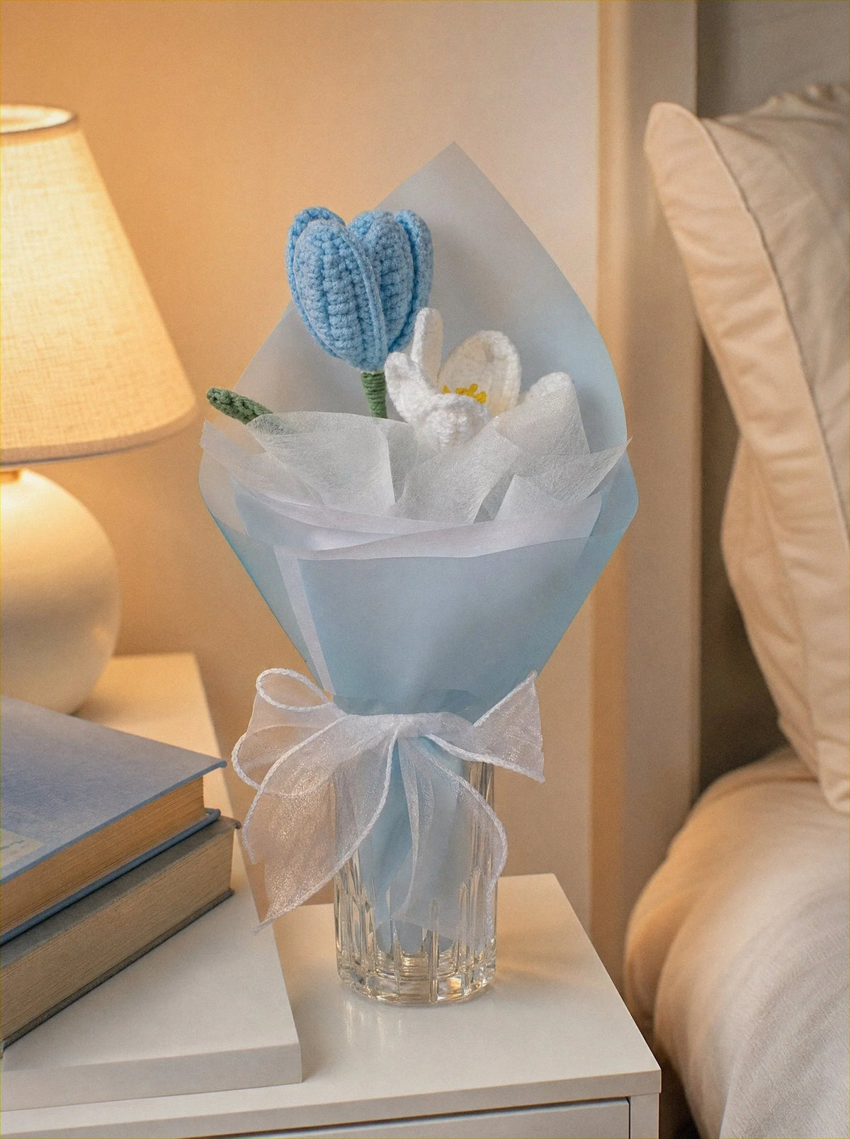 Forever Rose - Blue/White