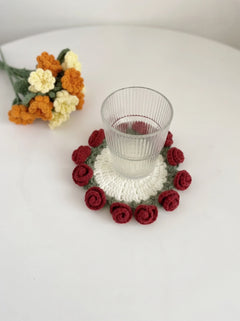 Petal Coaster - Red Roses