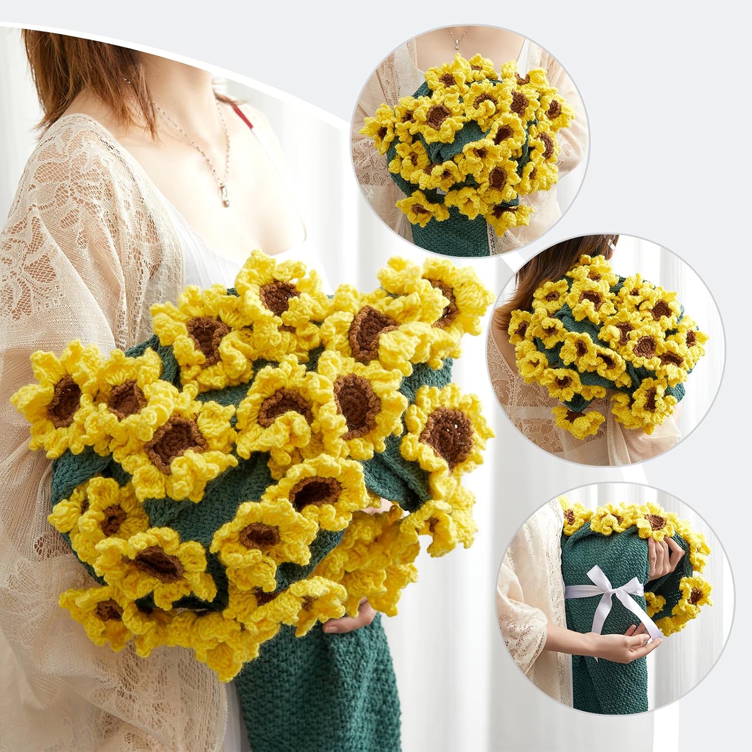 Bouquet Blanket - Golden Sunflower